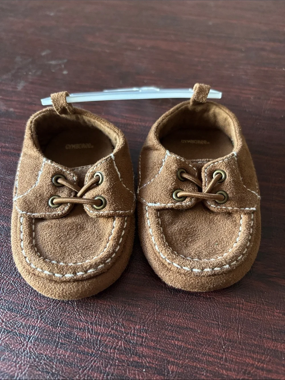 Gymboree Toddler Tan Brown Suede Moccasin Shoes